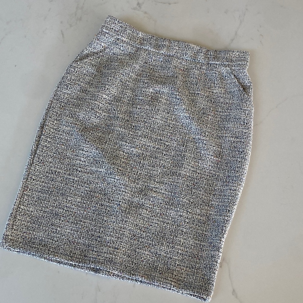 Chic Women's Gray Pencil Skirt
